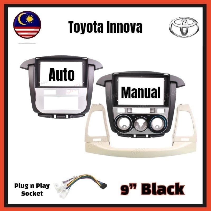 Toyota Innova 2007-2010 Android Player IPS Screen 1GB/2GB Ram + 32GB ...