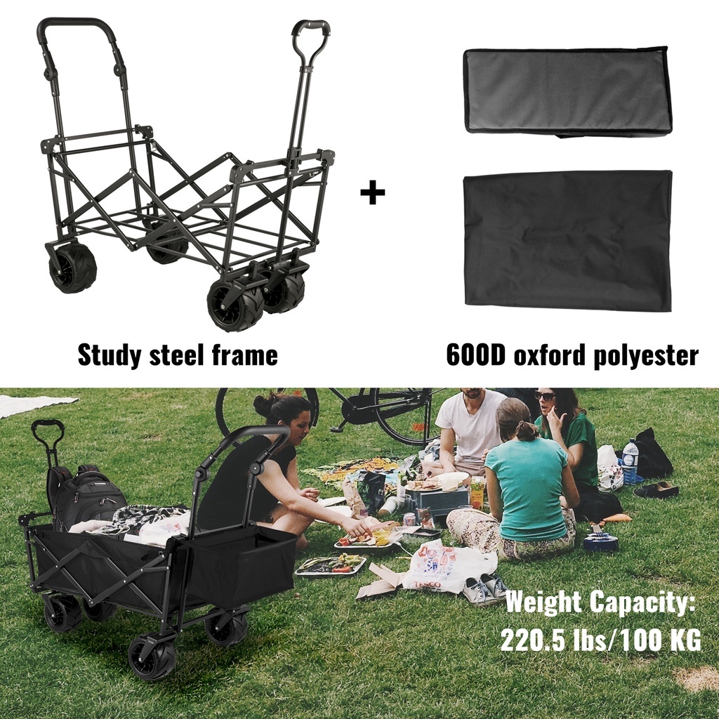 Camping 10 Inch Truck Tool Trolley Collection Luxury Wagon Outdoor ...
