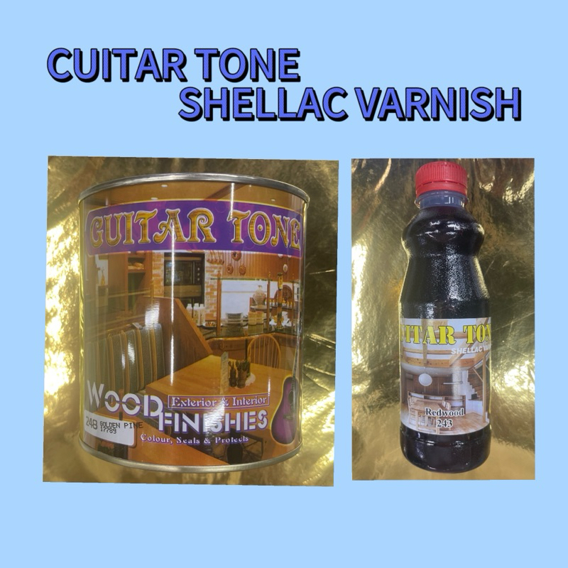 🎨 CUITAR TONE SHELLAC VARNISH 400ML / 1 Liter | Shopee Malaysia
