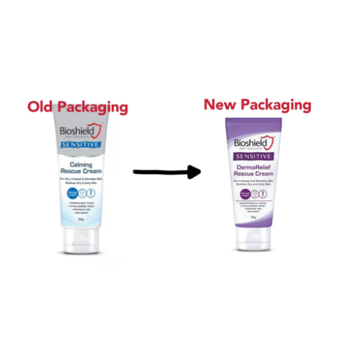 [READY STOCK] BIOSHIELD SENSITIVE DERMARELIEF RESCUE CREAM 50GM EXP: 09 ...