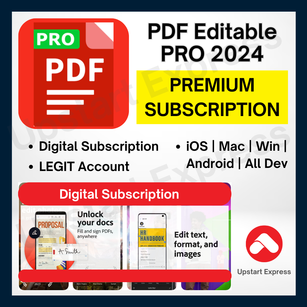 Subscription] Adobe Acrobat Reader PRO Edit PDF for iPhone IOS iPAD &  Android | Shopee Malaysia