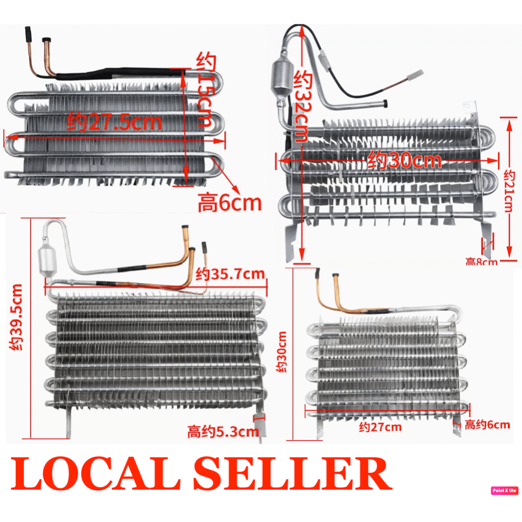 Electrolux Haier Singer Khind Bosch Sharp Cooling Coil Evaporator Fin ...