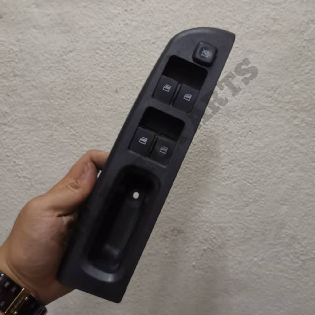 PROTON SAGA BLM FLX FL POWER WINDOW MAIN SWITCH 4 DOOR 4 BUTTON WITH CASING TINGKAP SWITCH SUIS
