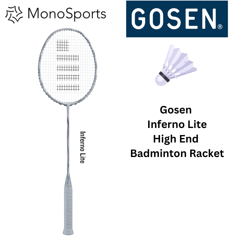 Monosports Gosen Inferno Lite High End Badminton Racket [Made in Taiwan ...