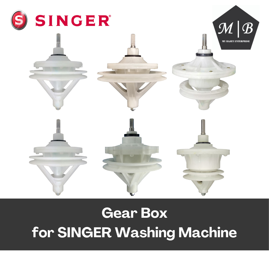 [𝐑𝐄𝐀𝐃𝐘 𝐒𝐓𝐎𝐂𝐊] SINGER Semi Auto / Twin Tub Washing Machine Gear Box ...