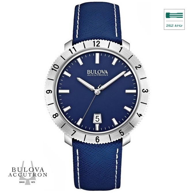 Bulova Accutron II Astronaut Reissue Moonview UHF 262kHz (sweep