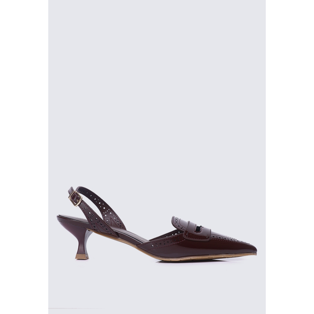 ディオール Kitten Heels Burgundy Boy-D CHRISTIAN DIOR Kitten Heels