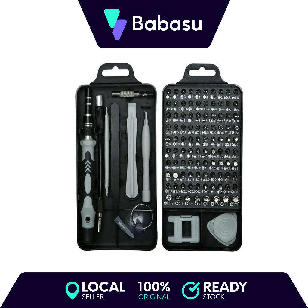 122 in 1 Laptop Repair Screw driver Set Computer Repair Kit, with 101 ...