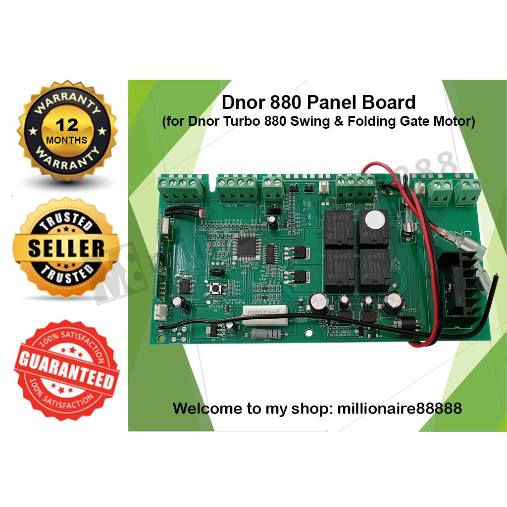 DNOR 880 CONTROL BOARD PANEL FOR DNOR TURBO 880 AUTOGATE SYSTEM ...