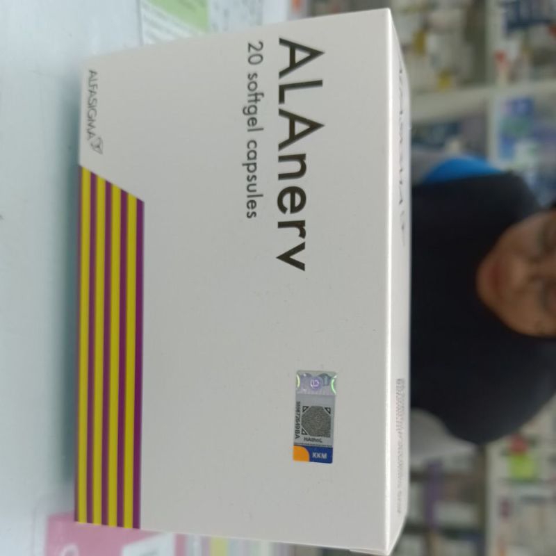 ALAnerv 20 SOFTGELS Capsules Untuk Mereka Mempunyai Masalah Saraf ...