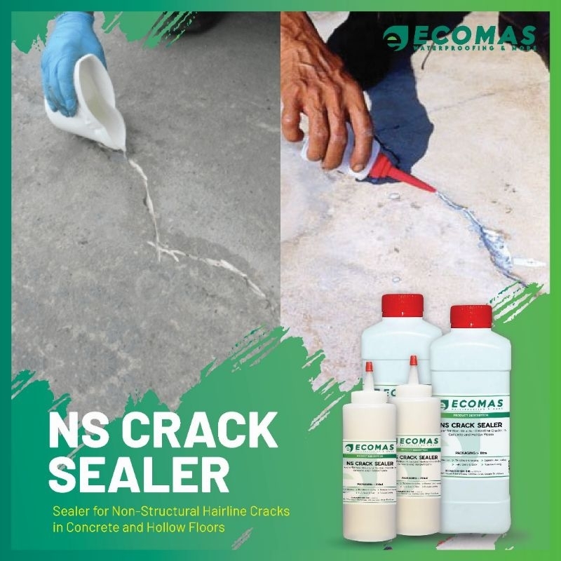 NS CRACK SEALER (5LITRE) Waterproof Penetrating Sealer for Non ...