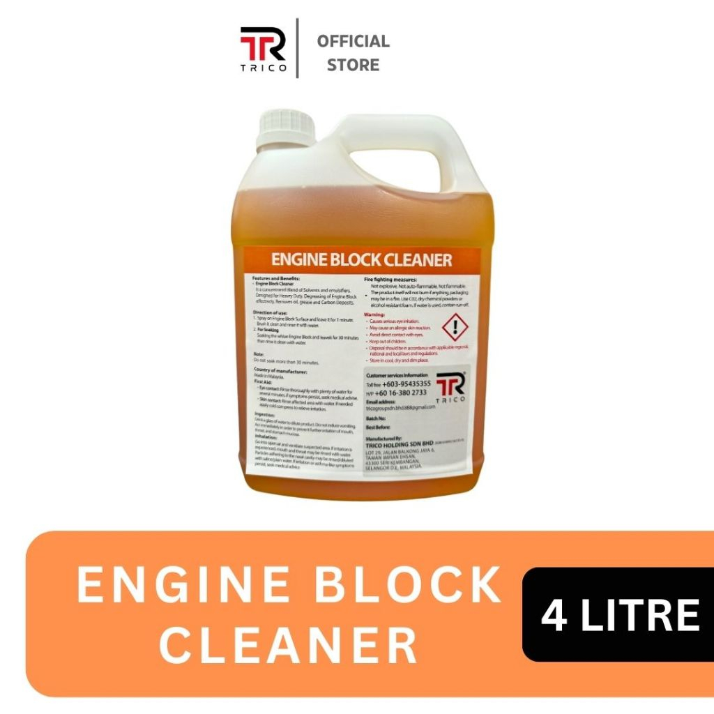 ENGINE BLOCK CLEANER NON SODA & NO TOXIC BIO DEGREASER Shopee