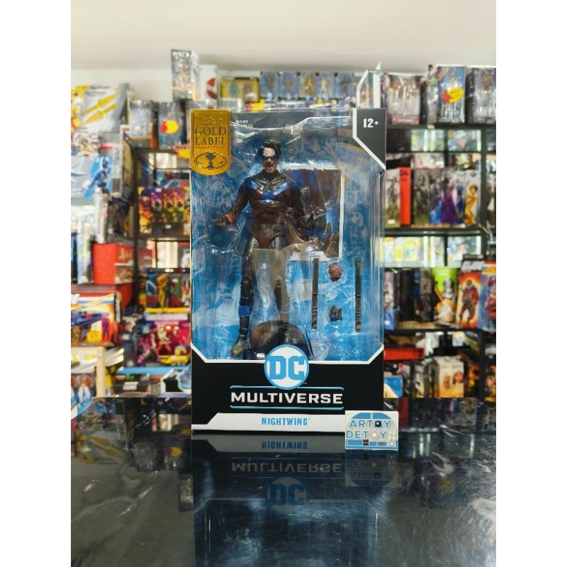 L.T. Flores- Batman Collector | NIGHTWING VS TALON & OWL (BATMAN: THE COURT OF OWLS) 3-PACK GOLD LABEL - OWL @amazon Exclusive By @mcfarlane_toys_official The Court Of