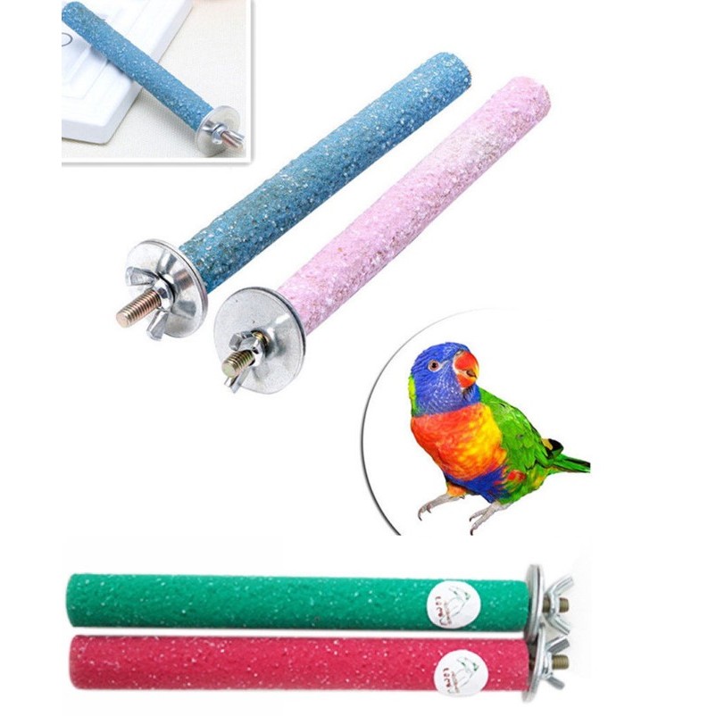 Parrot Standing Stick Bird Claw Beak Grinding Stick Pet Bird Standing ...