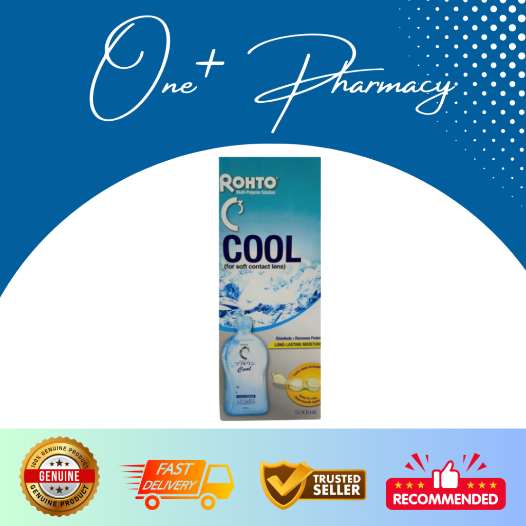 Rohto C3 Cool MultiPurpose Solution(for soft contact lens) 500ml