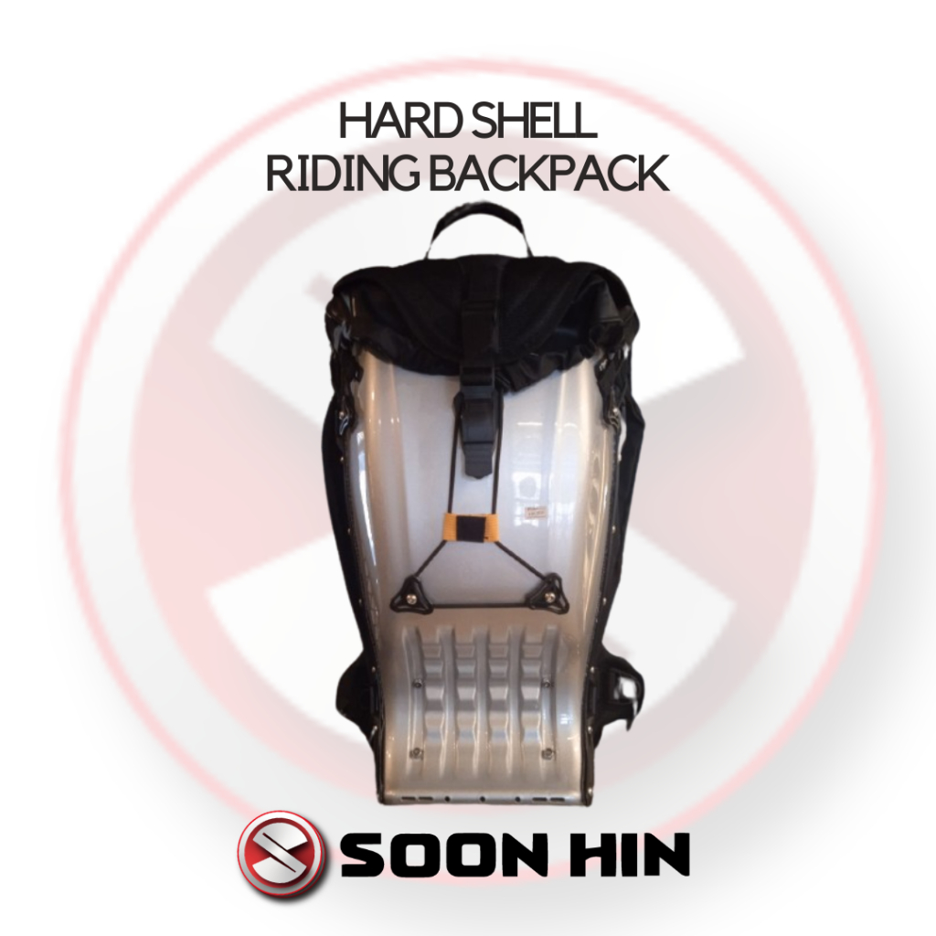 Hard Shell Motorcycle Backpack Ready Stock Riding Hardcase Motorcycle Bag Shopee Malaysia