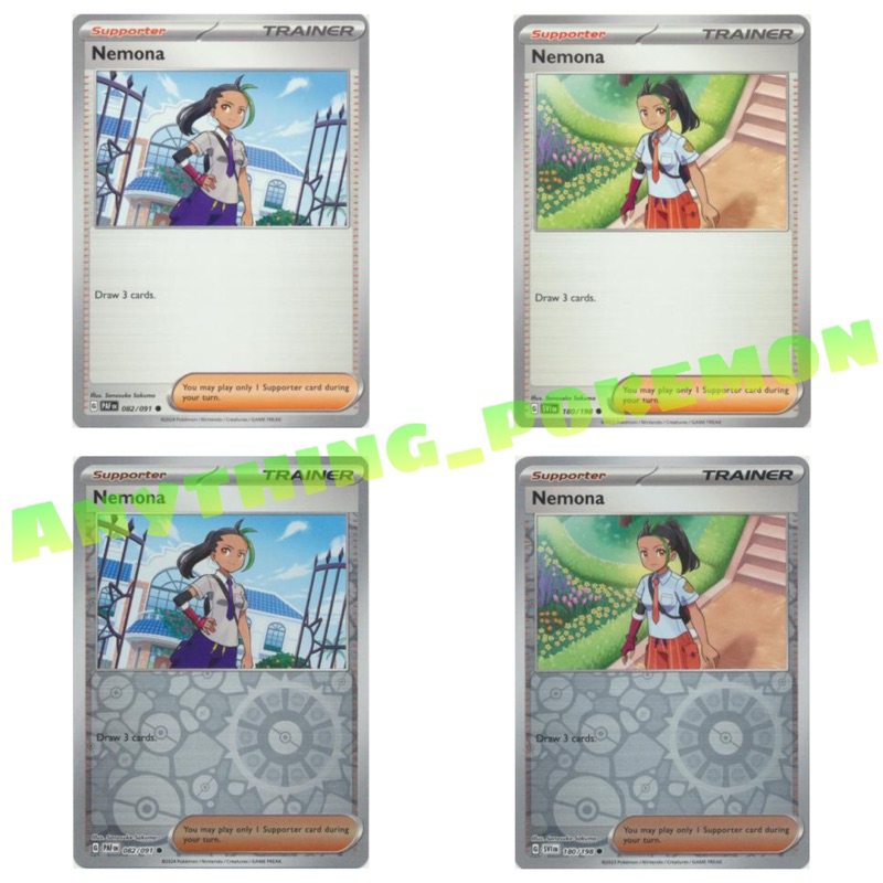 Pokemon Trainer Card - Nemona (180/198), (082/091) - NORMAL/REVERSE HOLO -  Scarlet&Violet, Paldean Fates | Shopee Malaysia