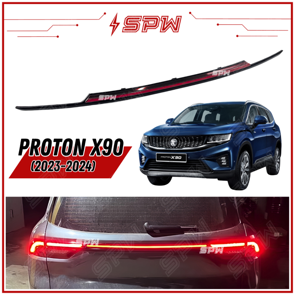 Proton X90 (2023-2025) Rear Garnish LED Trunk LED Tail Lamp Tail Light ...