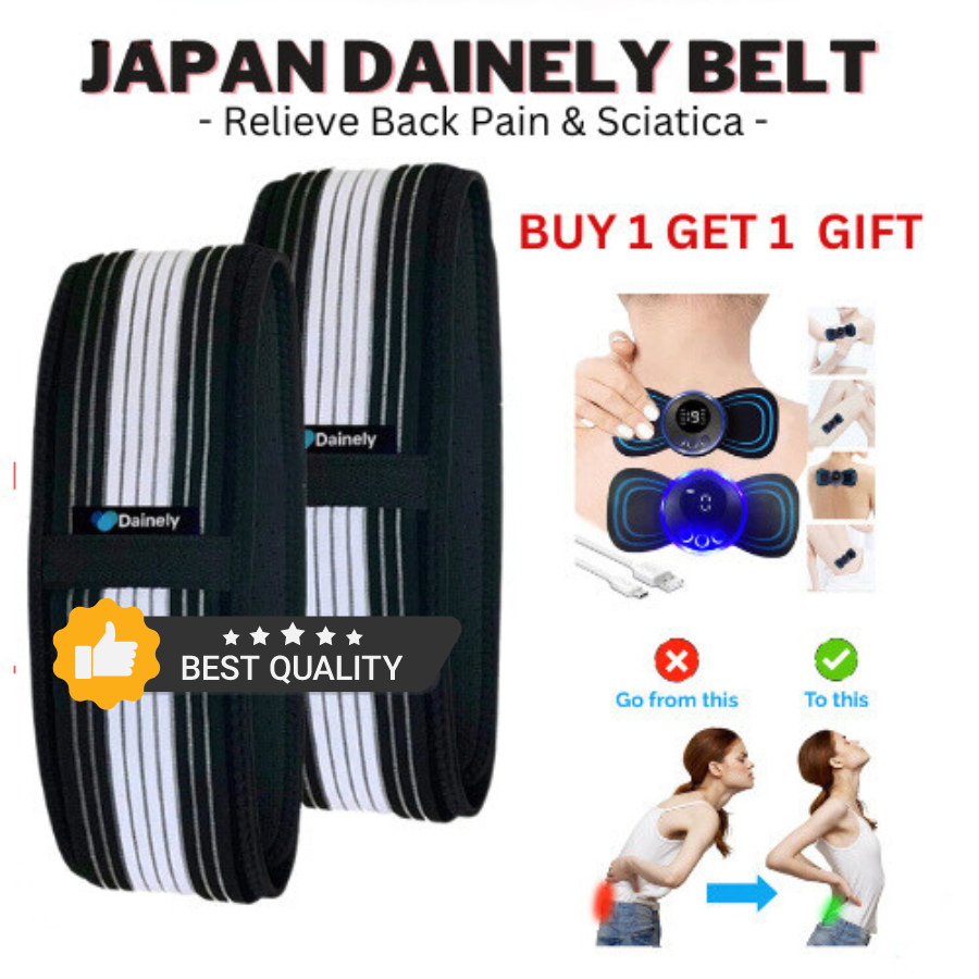 JAPAN BELT RELIEVE BACK PAIN & SCIATICA Dainely Belt Lower Back Hip ...