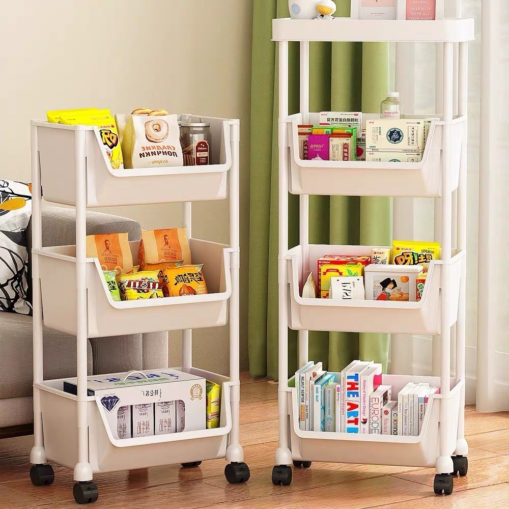 Multi-Layer Storage Rack Rak Shelves book Organizer Shelf Rack 置物架/书本架 ...
