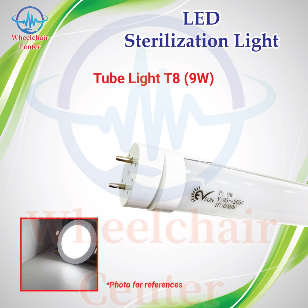 EV SUN LED Sterilization Light Tube Light(LGT-ES-TL9W / TL18W) | Shopee ...