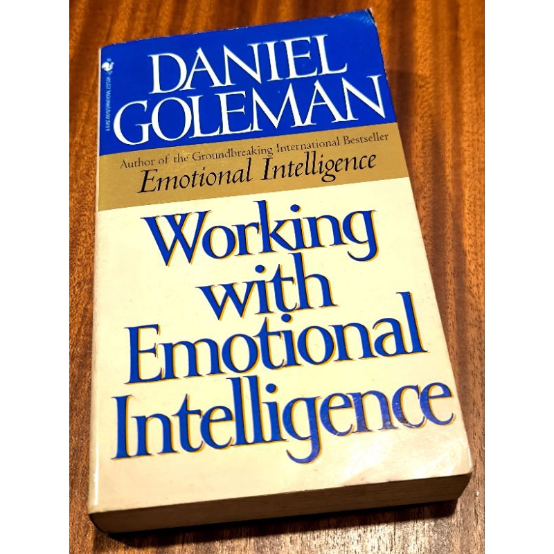 Working With Emotional Intelligence Book By Daniel Goleman Self Help ...