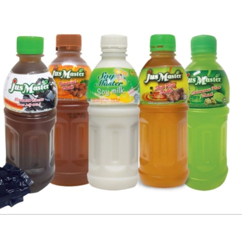 JusMaster Juice Drink (320ml) Calamansi Plum / Lychee / Blackcurrant ...