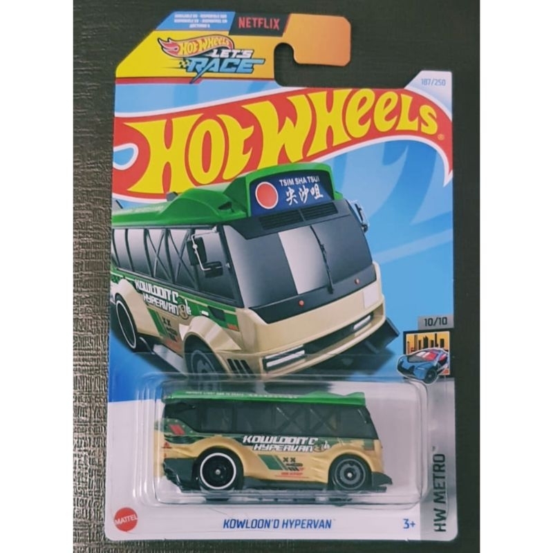 Hot Wheels 1/64 – Kowloon’d Hypervan #10/10 – édition 2024 – Neuf – Collection