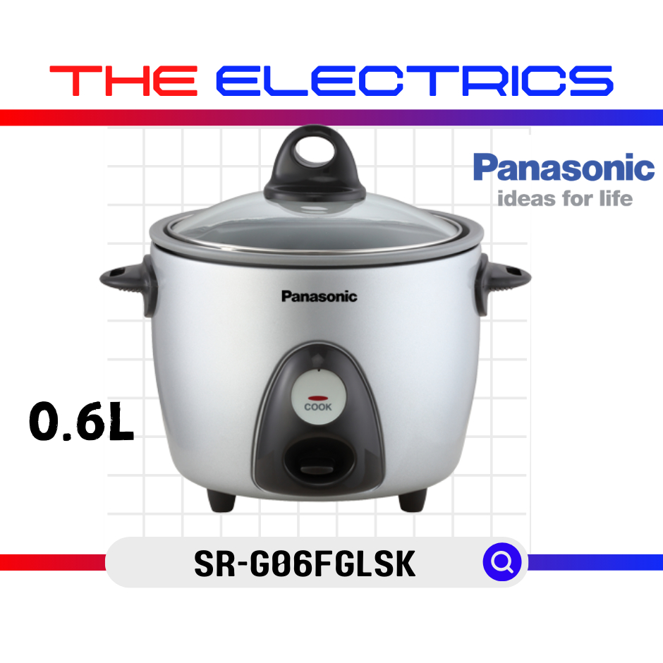 Panasonic 0 6l Rice Cooker Sr G06fglsk Sr G06fg Sr G06 Shopee Malaysia