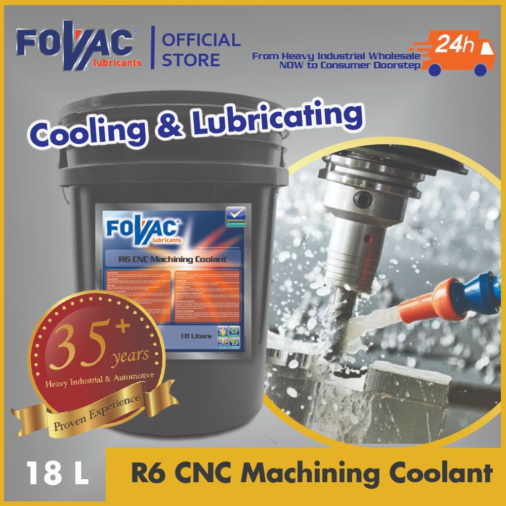 FOVAC R6 CNC Machining Coolant/ Cutting Fluid 18L Shopee Malaysia
