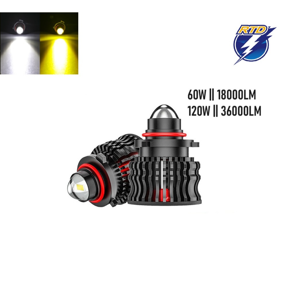 RAYTON RTD LED Car Fog Lights Foglamp H11 LED Headlight Spot Bulb ...