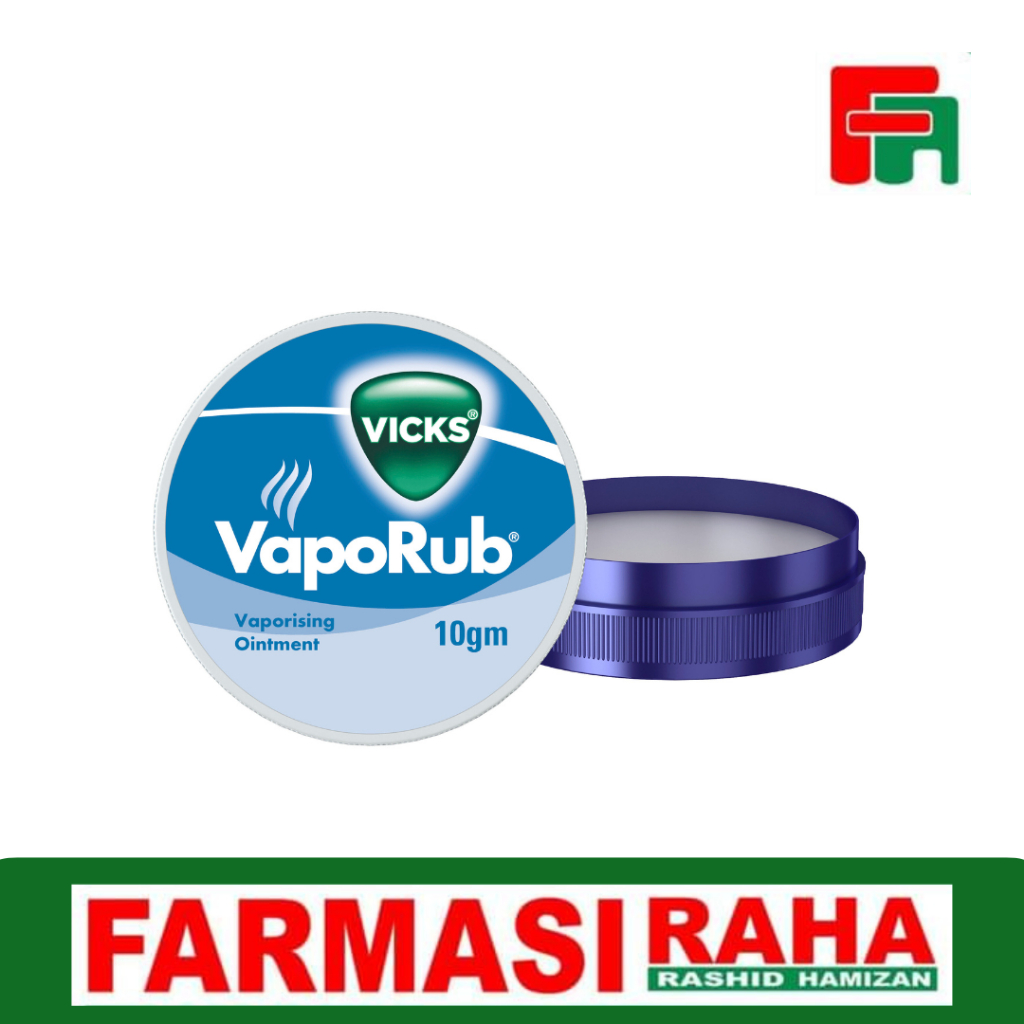 VICKS VAPORUB COLD VAPORIZING OINTMENT 10G | Shopee Malaysia