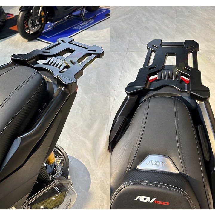 Honda ADV150 160 Monorack Heavy Duty Rear Rack Top Box Aluminum Hard ...