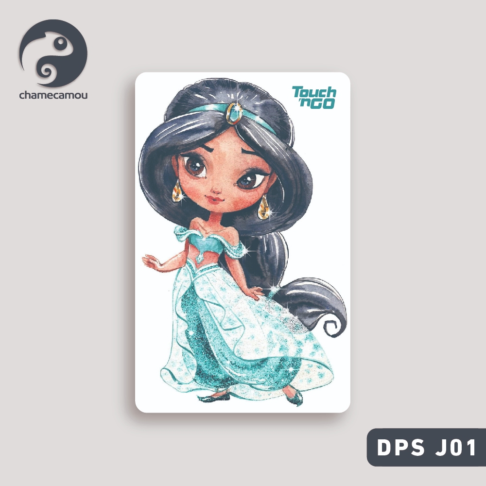 Princess Jasmine - Sticker For Touch n Go Card TnG NFC eWallet Access ...