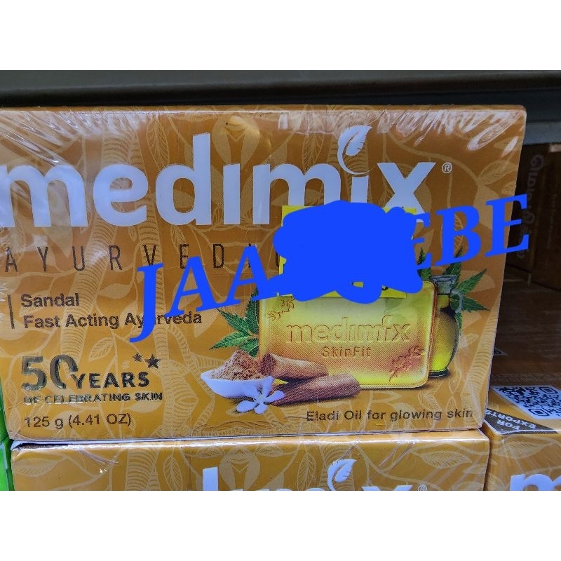 Medimix 125g (1pc) Ayurvedic Sandal Soap Fast Acting Ayurveda Eladi ...