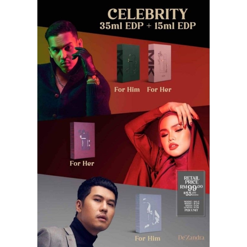 Dexandra Perfume x Celebrity (Bella Astillah, Rico Ronaldi, MK Her