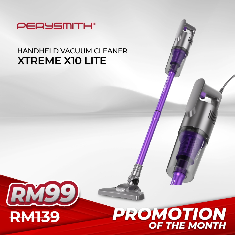 PerySmith Handheld Vacuum Cleaner Xtreme Series X10 Lite (1000W