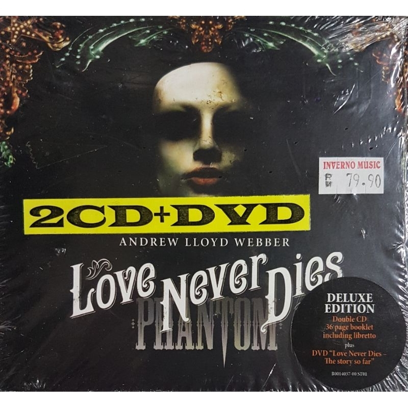 Andrew Lloyd Webber - Love Never Dies (2CD+DVD) | Shopee Malaysia