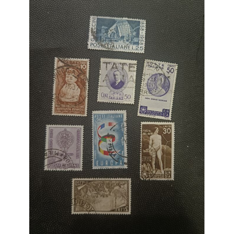 IT39 Italy 8 different postage stamps mixed used | Shopee Malaysia