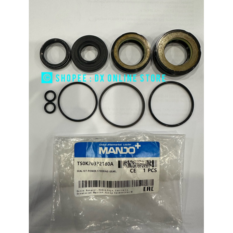 Power Steering Rack Seal Kit (Mando) = Naza Citra / Kia Carens 2 / Kia ...