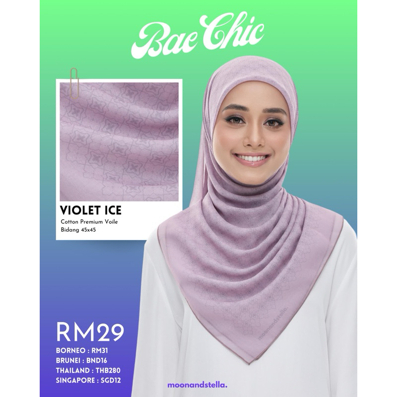 🔥READY STOCK🔥TUDUNG RAYA MOONANDSTELLA BAE CHIC 2.0 KLASIK MALAYA DAN ...