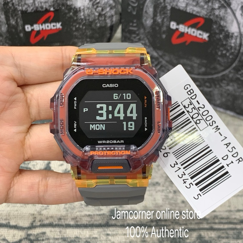 ASIA SET 100 ORIGINAL CASIO G SHOCK GBD 200SM 1A5 GBD 200SM 1A6 brightly colored sporty G SHOCK watches from G SQUAD. Shopee Malaysia