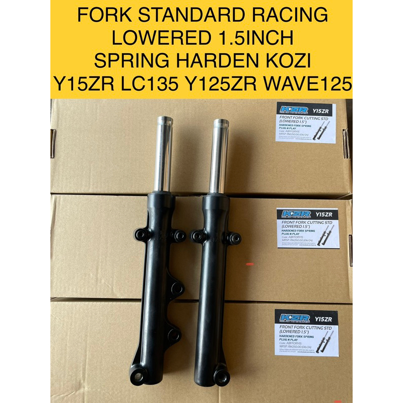 FRONT FORK CUTTING STANDARD RACING LOWERED 1.5INCH SPRING HARDEN HEAVY ...