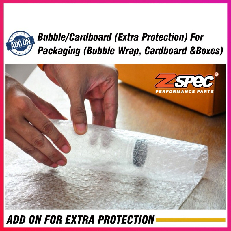 [ ADD ON ] Bubble Wrap (Extra Protection with extra Bubble Wrap For