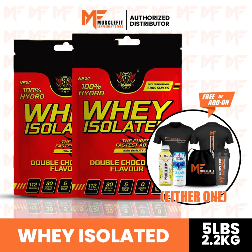 Powermania Hydro Whey Protein Isolate 2.2 kg x 2 unit