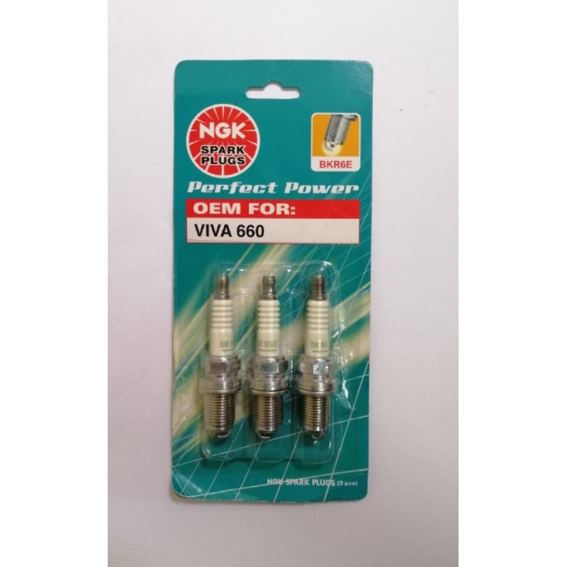 PERODUA VIVA 660 NGK PLUG SET (BKR6E) | Shopee Malaysia