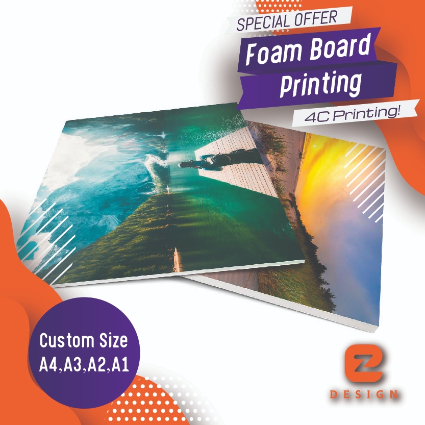 Foam board / foamboard / Menu Poster Board / Poster Board / Information