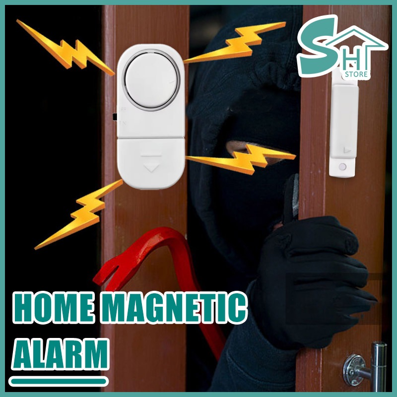 Door Window Entry Alarm / Wireless Home Security Door Window Entry