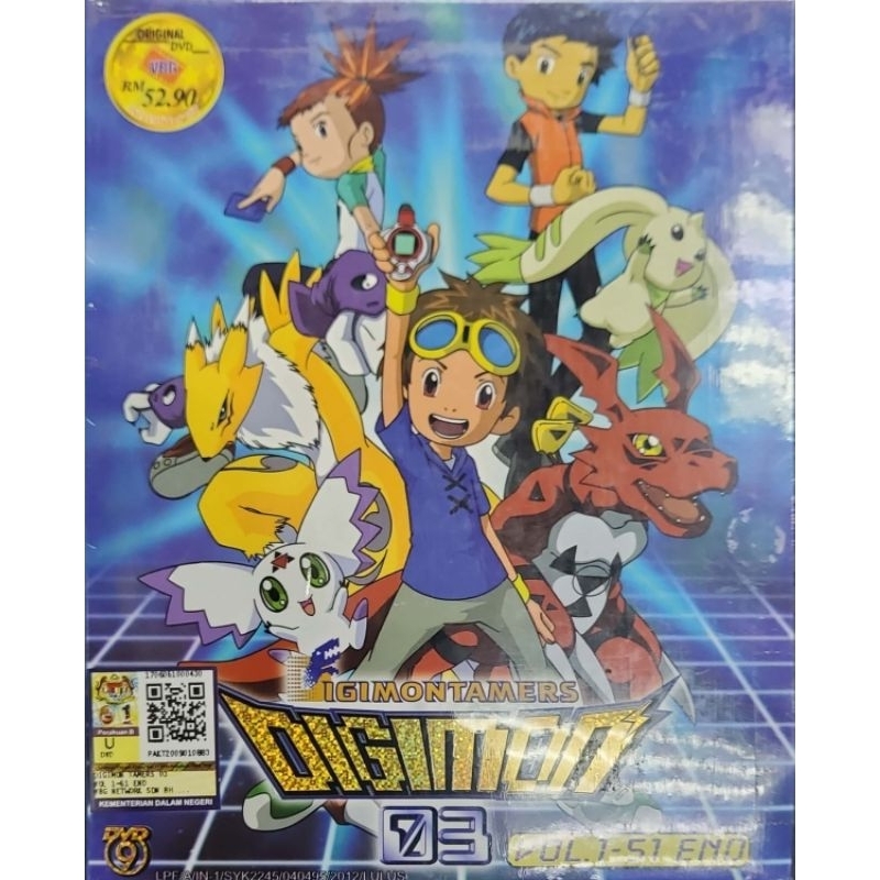 Digimon 03 - Digimontamers : Vol.1-51 End (DVD) | Shopee Malaysia