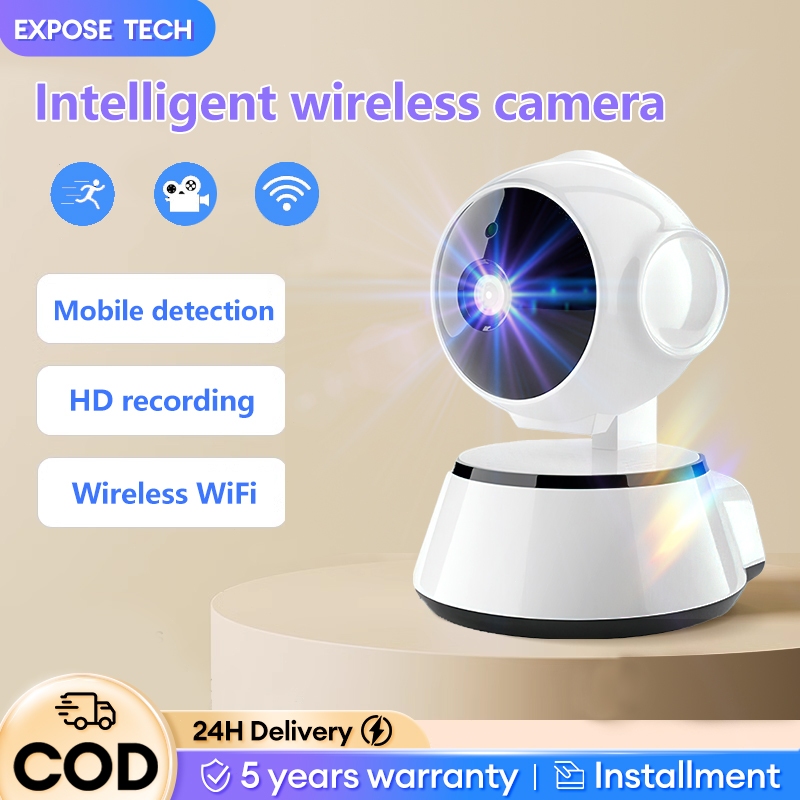 EXPOSE Wifi CCTV Wireless Intelligent Plus 1080p IP Mini CCTV Camera ...